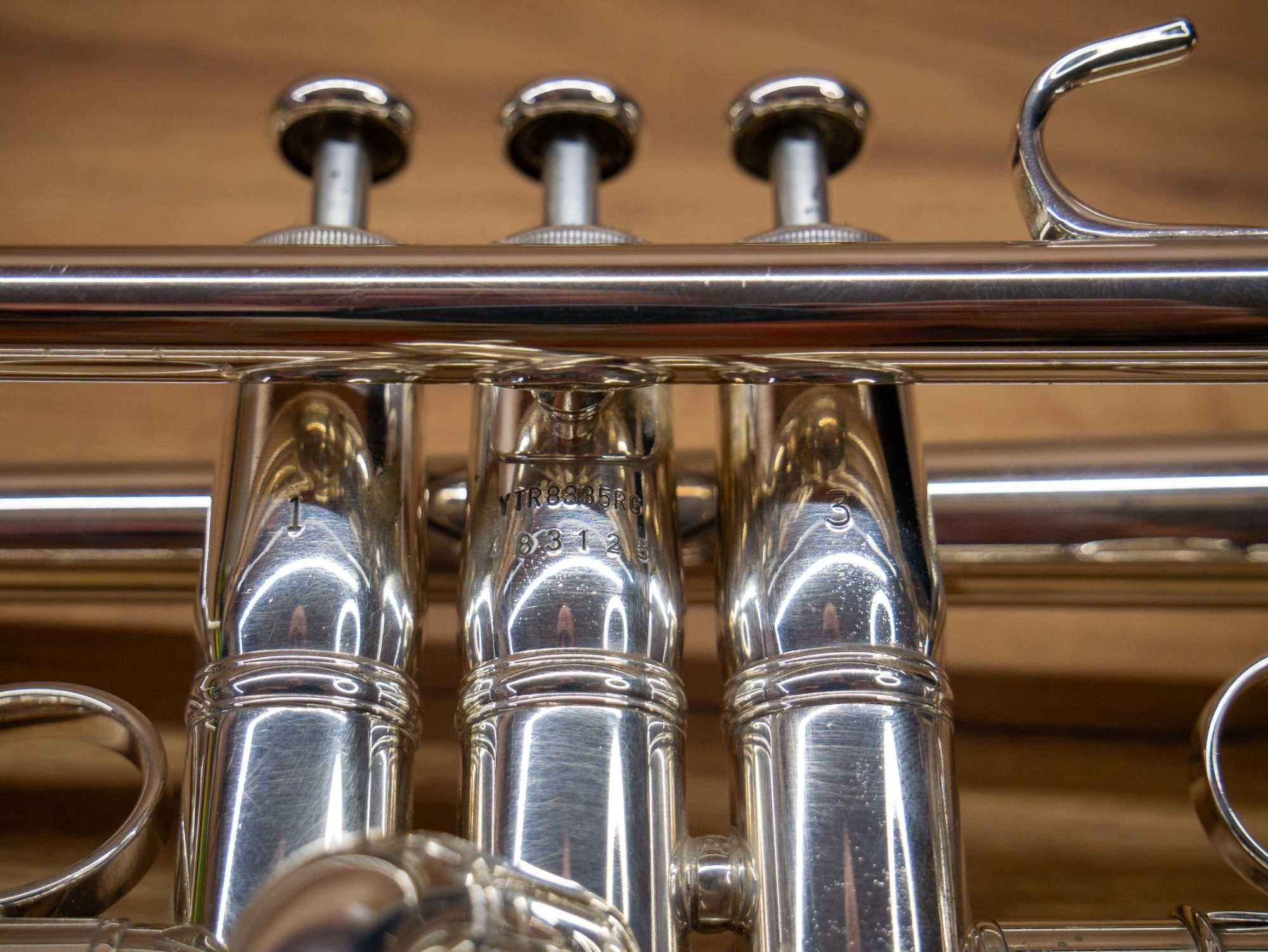Тромпет Bb Yamaha Xeno YTR8335RGS Ямаха сребърен trumpet Silver