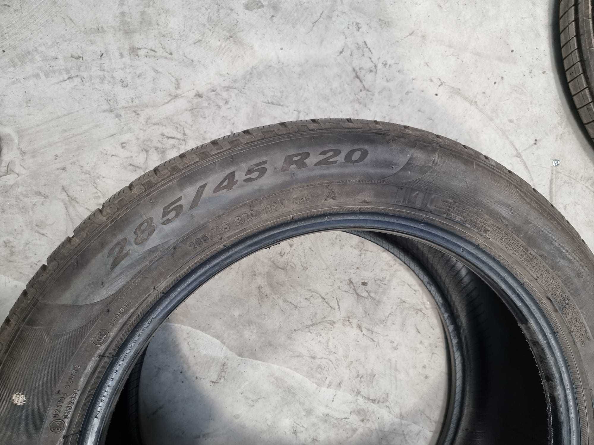 4 Anvelope de IARNA 285.45.20 'Pirelli' [dot 2020] ; ca NOI !