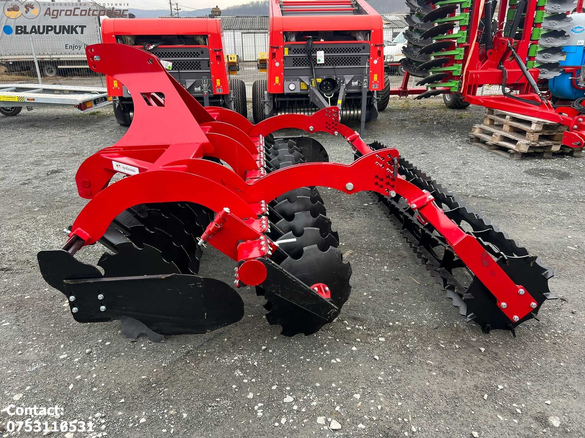 Terradisc agricol 4 m cu tavalug VINCLU