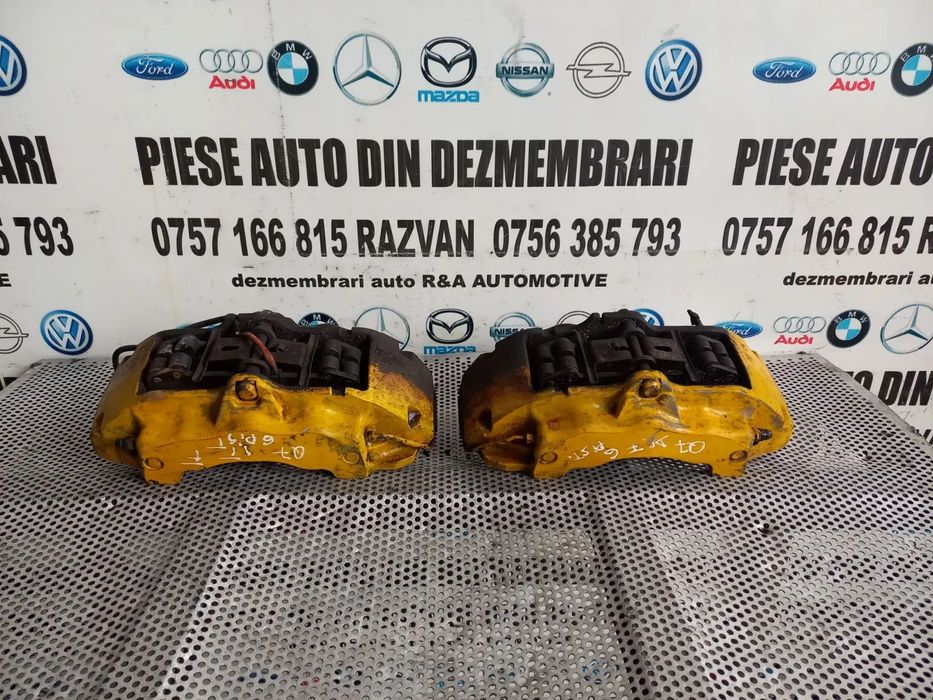 Etrieri Etrier Stanga Dreapta Fata Cu 6 Pistonase Audi Q7 4L Vw Touareg Porsche Cayenne 2006-2007-2