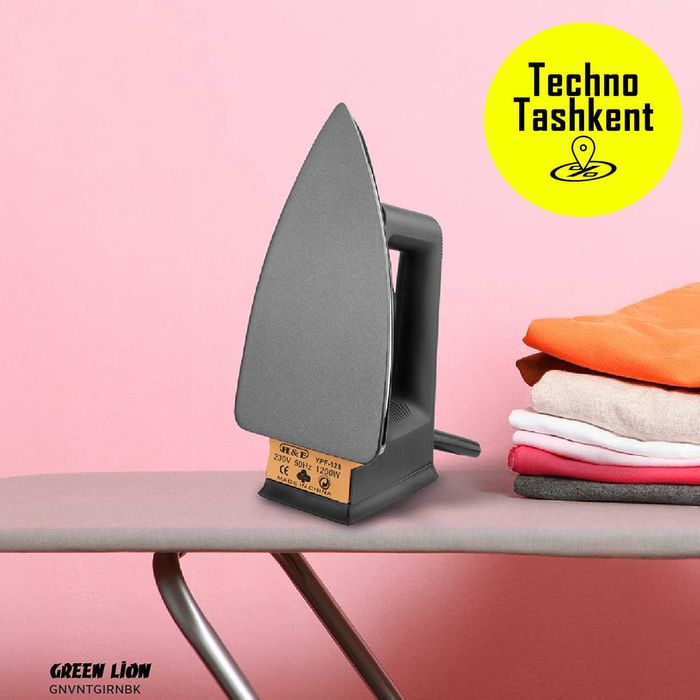 Утюг, с антипригарным покрытием, Green Lion Vintage Iron, 1000 Ватт