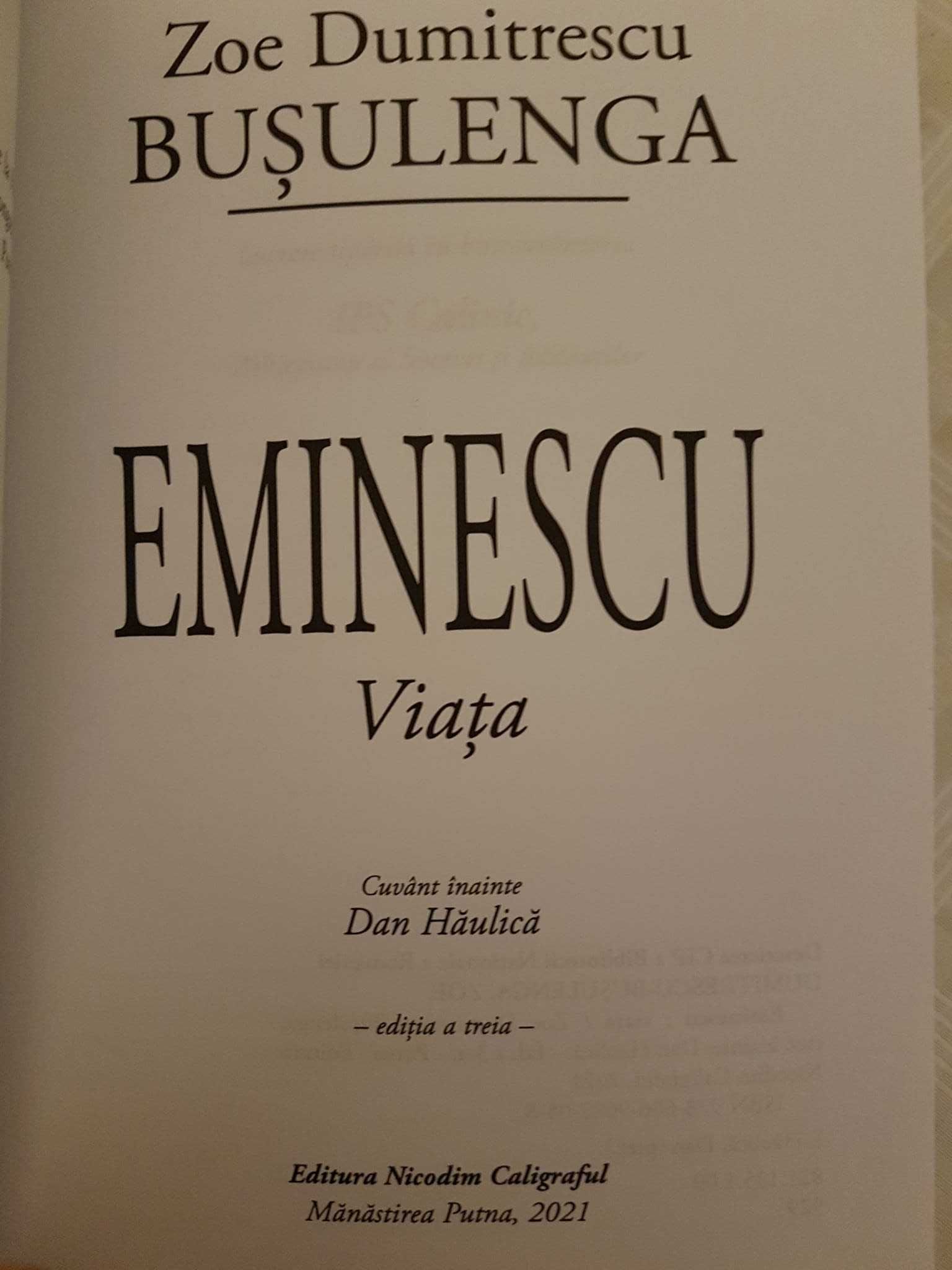 Eminescu - viata, proza, poezie si  romane.