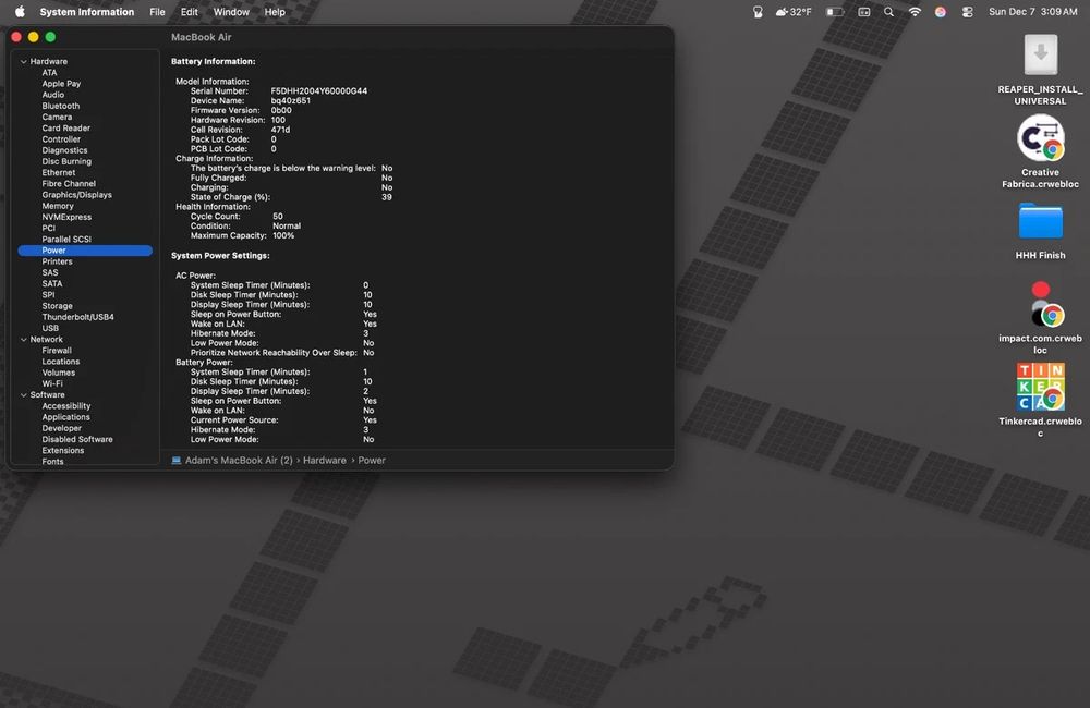 Apple MacBook Air 13" M4 chip 16GB RAM 256GB SSD Sky Blue MC6T4LL/A 20