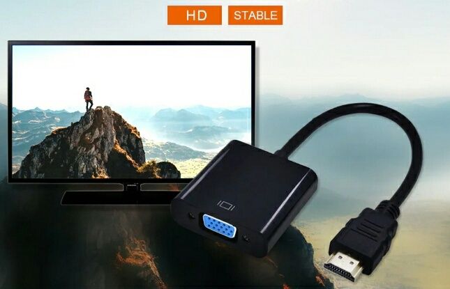 Адаптер HDMI to VGA, переходник