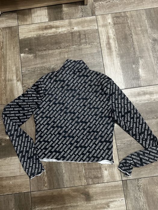 Блуза с дълаг ръкав с натпис babygirl