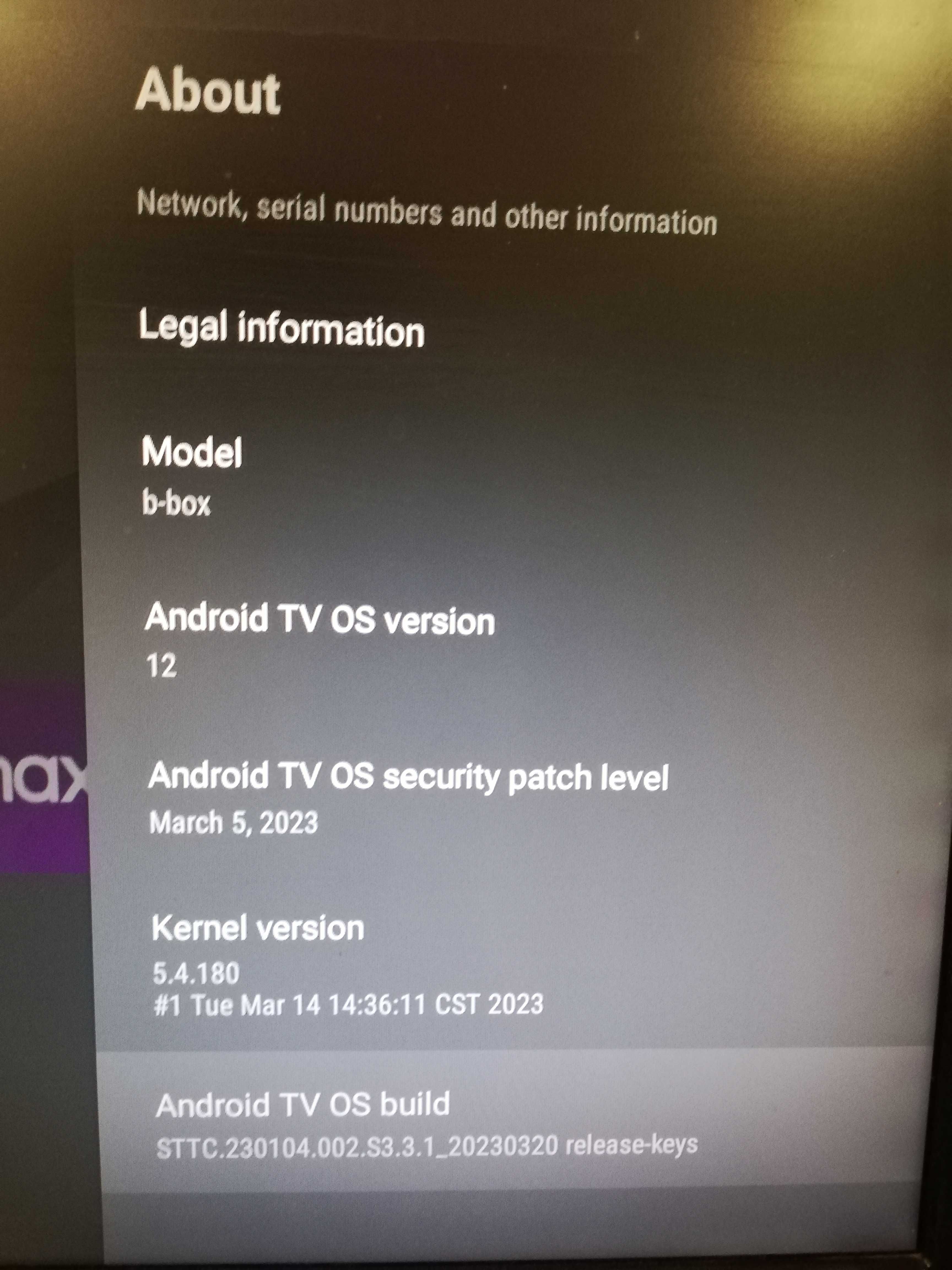 B Box Andoird IPTV BOX HP4406