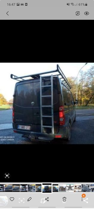 Portbagaj aluminiu Sprinter, Crafter, Master,Transit