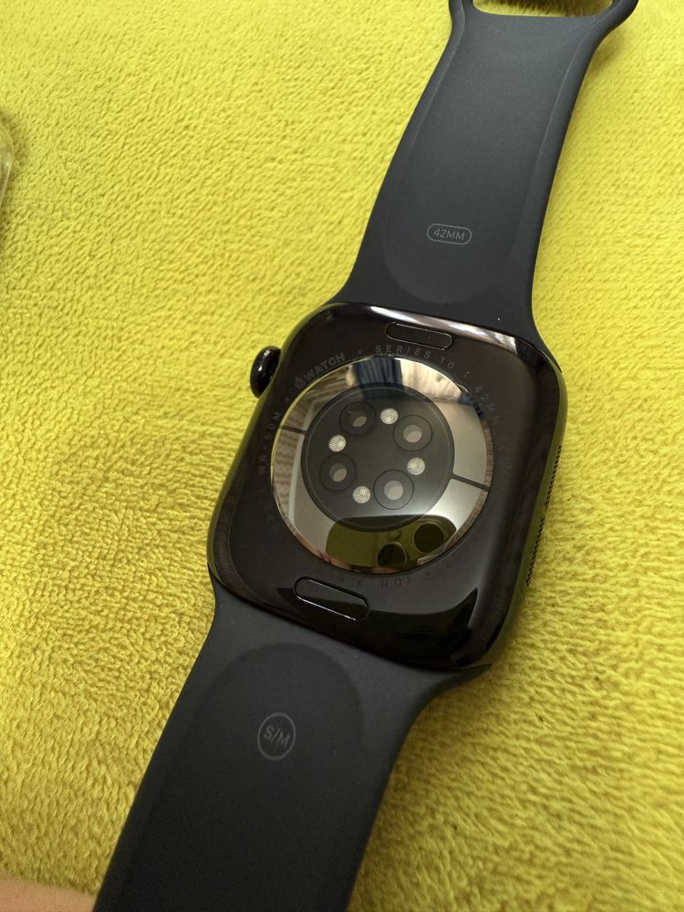 Apple Watch 10 42 mm, Jet black, iwatch 10 42 mm. Full, new