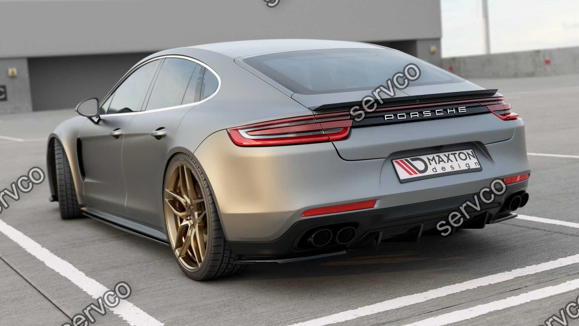 Prelungire difuzor Porsche Panamera Turbo GTS 971 2016- v2 - Maxton