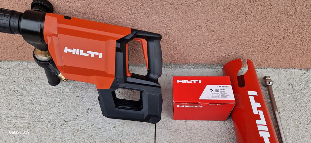 Hilti carota pe acumulator