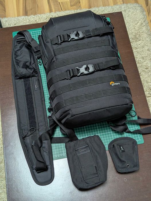 Rucsac foto Lowepro ProTactic BP 350 AW II Negru Laptop Waterproof