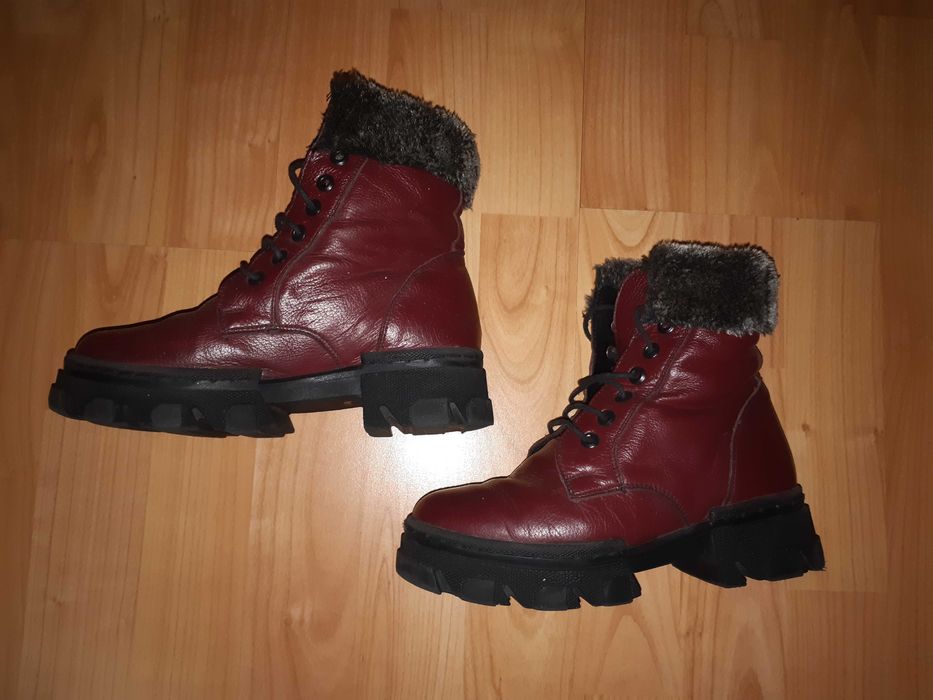 Ghete iarna piele fetite, Marelbo, marime 32