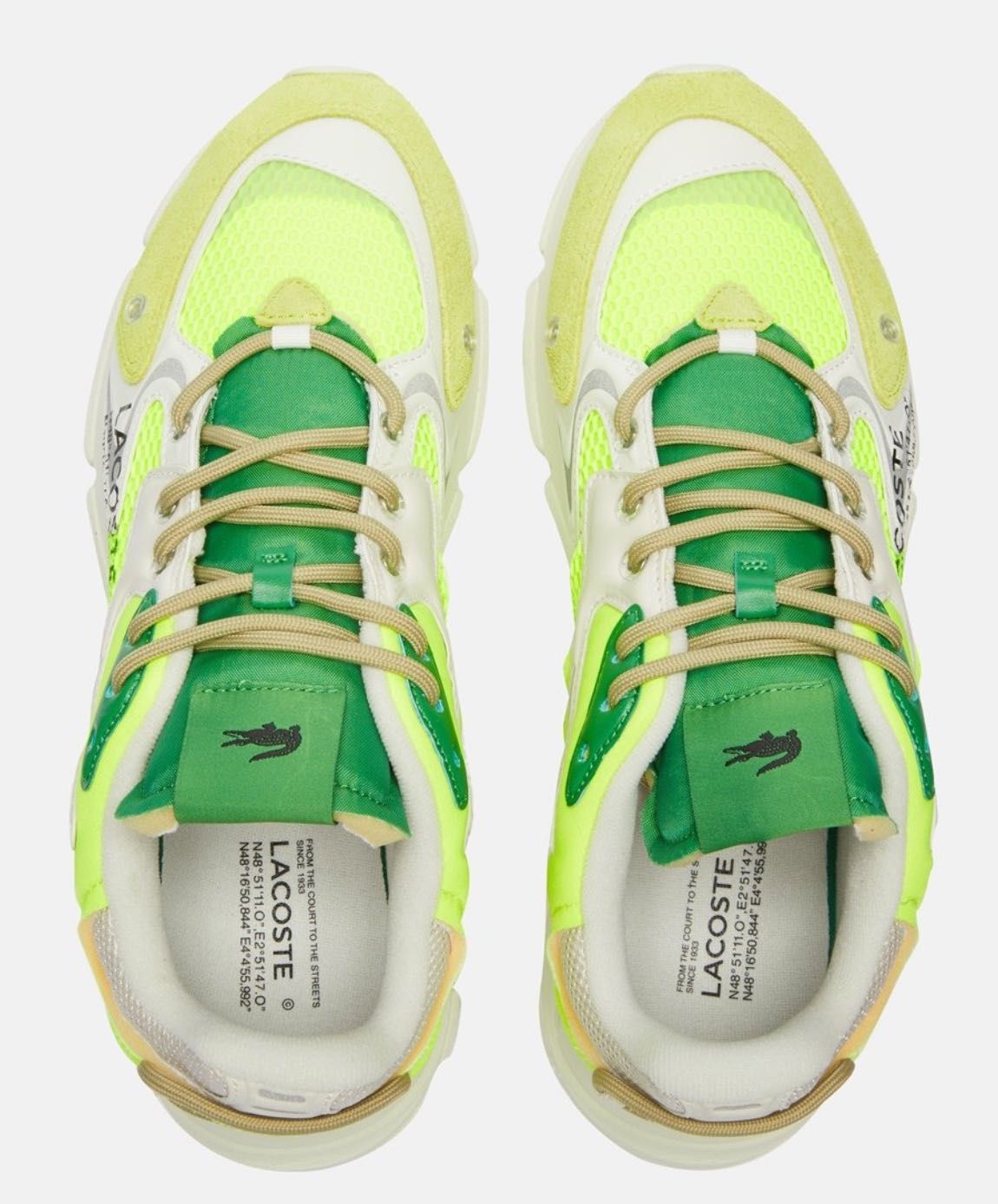 Мъжки маратонки Lacoste L003 Neo Neon Green последни номера 43, 44, 45