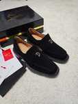 Pantofi Christian Loubutin, marimi 42,43, piele, loafer Premium