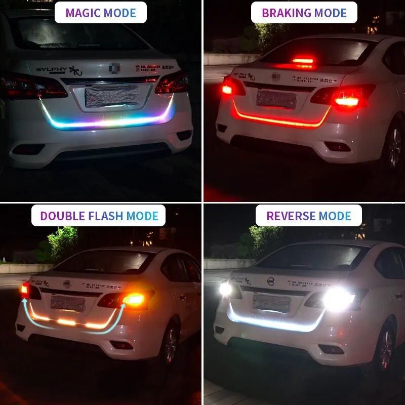 portbagaj dinamic colorat Led Light