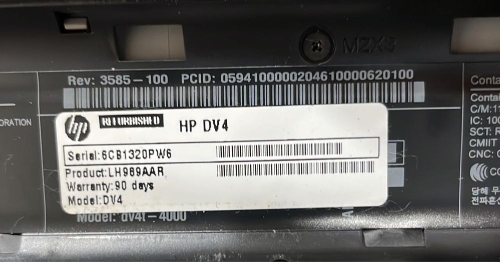 Ноутбук hp pavilion dv4