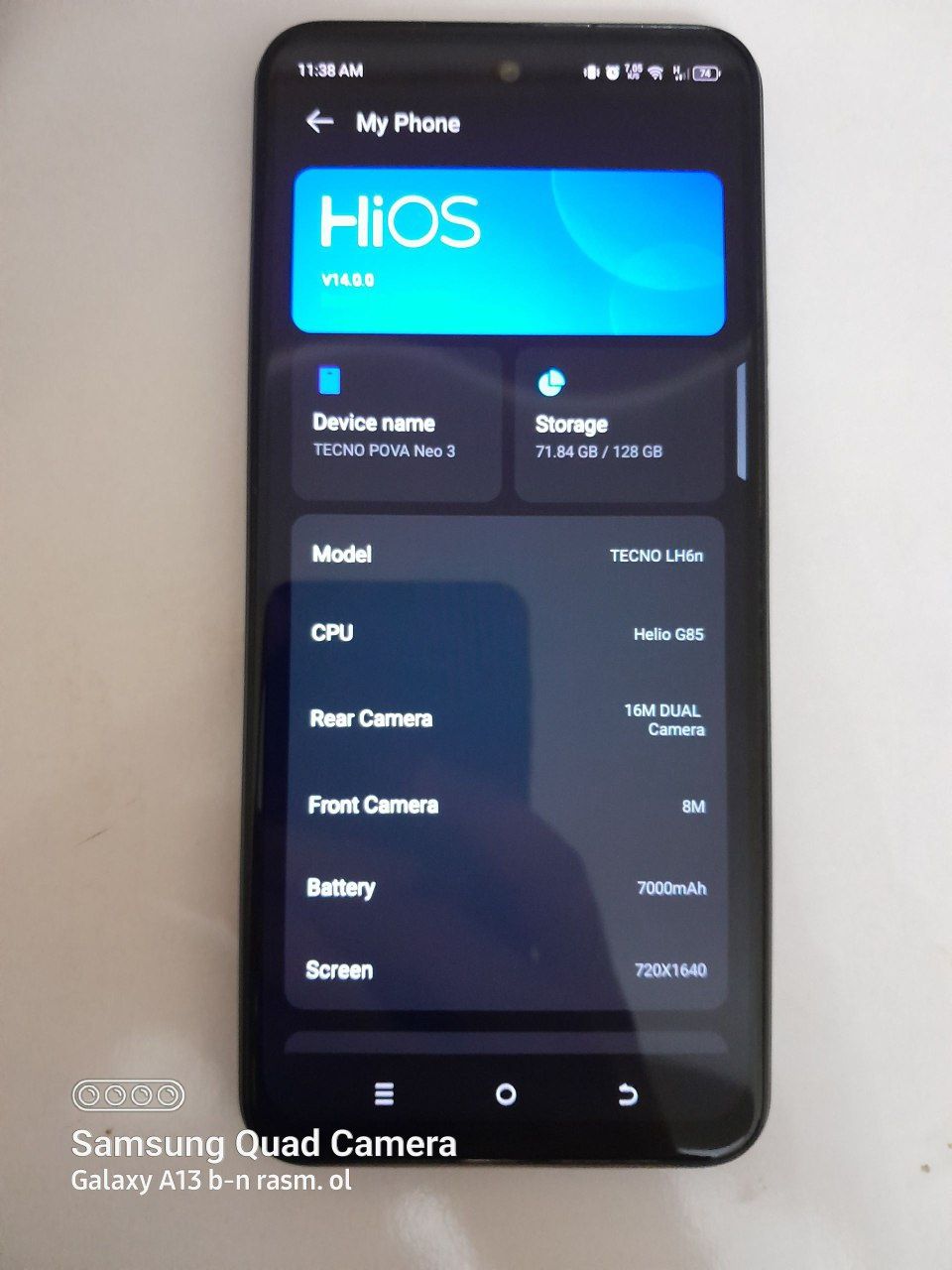 Tecno pova neo 3