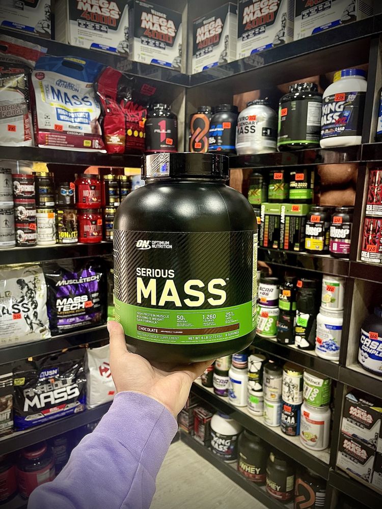 Serious mass 2,7 kg USA Original!!! massa gainer geyner