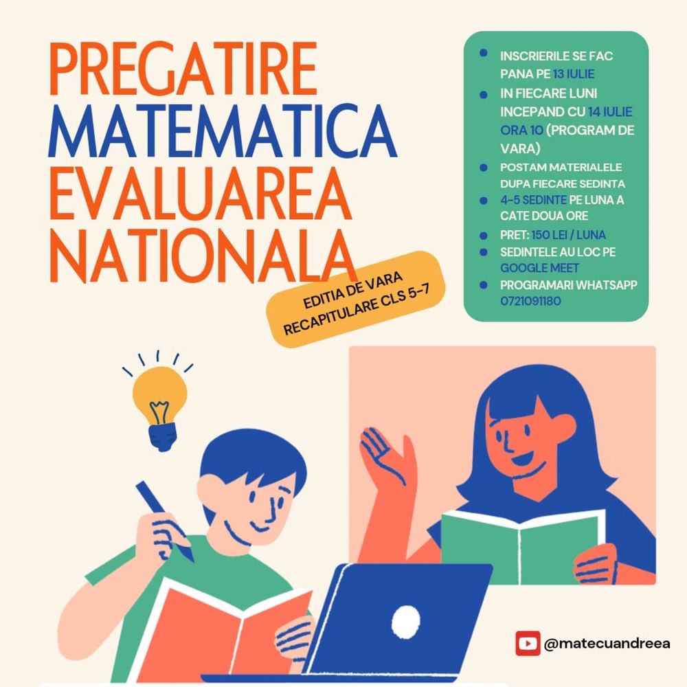 Pregatire matematica evaluarea nationala