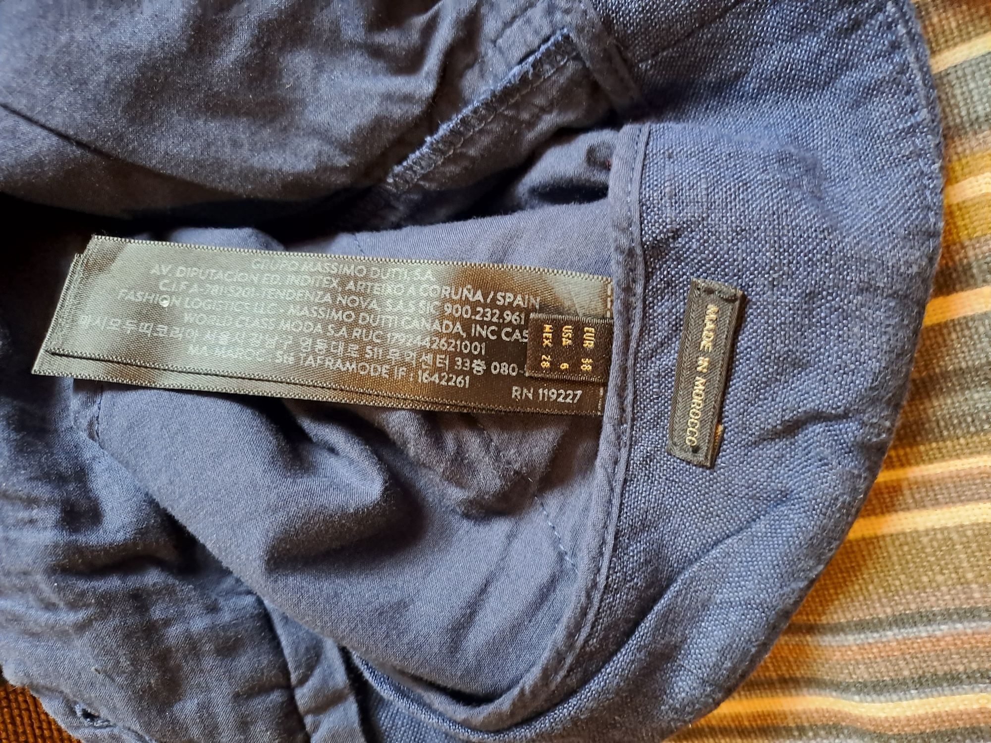 Ленен панталон Massimo dutti S/M