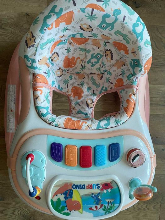 Проходилка Wunderkid 2 in 1 розова