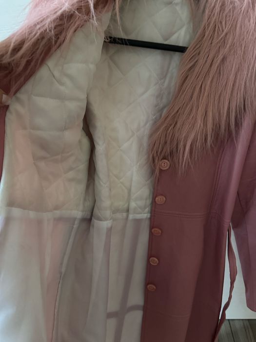 Кожено манто НОВО