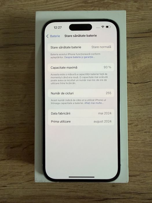 Iphone 15 128Gb Green 94% Baterie Garantie