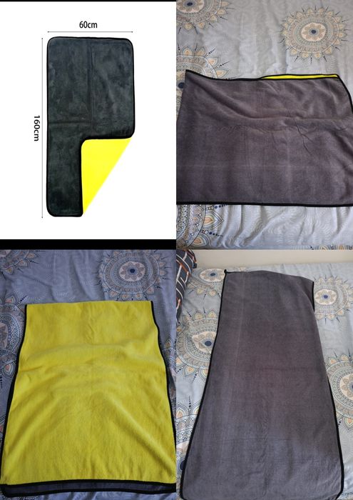 Prosop microfibră auto uscare rapidă.