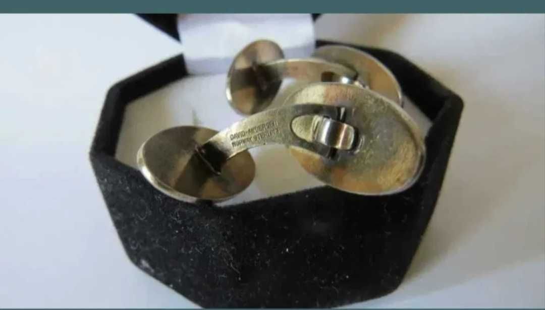 Butoni argint David Andersen Norvegia,