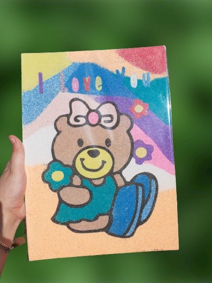 Desene cu Nisip creativ - desene creative
