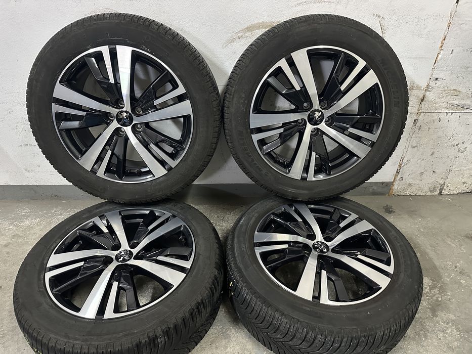 Jante 18 originale Peugeot 3008 5008 cu anv.iarna 225/55/18