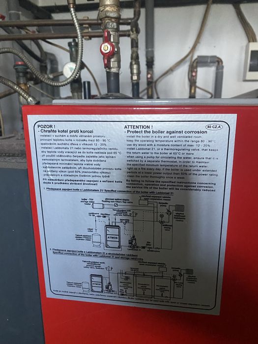 Centrala atmos pe lemne 50kw