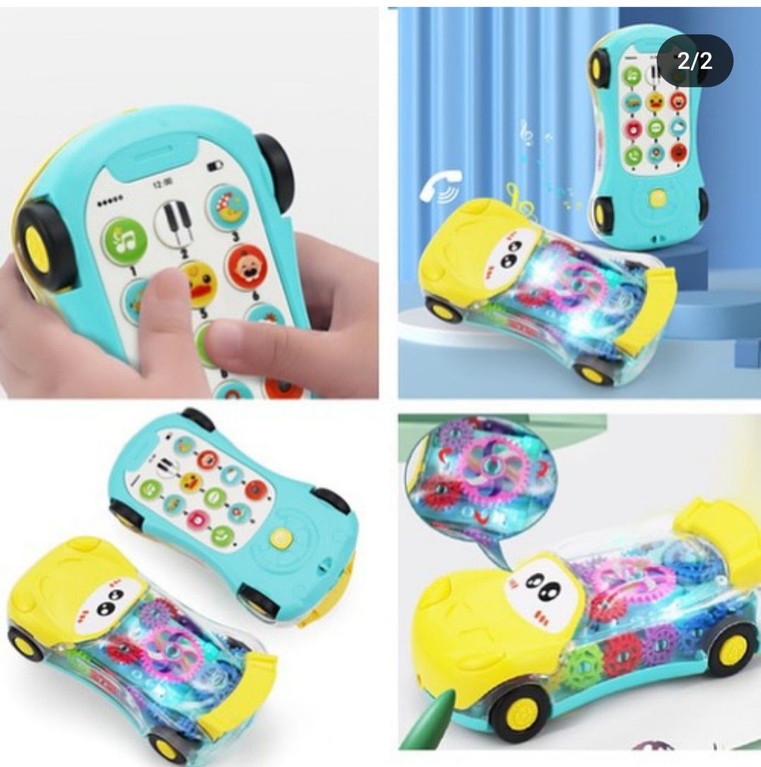 Детский телефон машина
