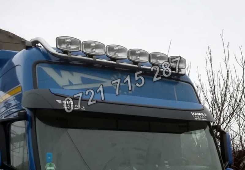 Bullbar proiectoare Volvo, Scania, DAF, Mercedes, MAN, Renault, Iveco