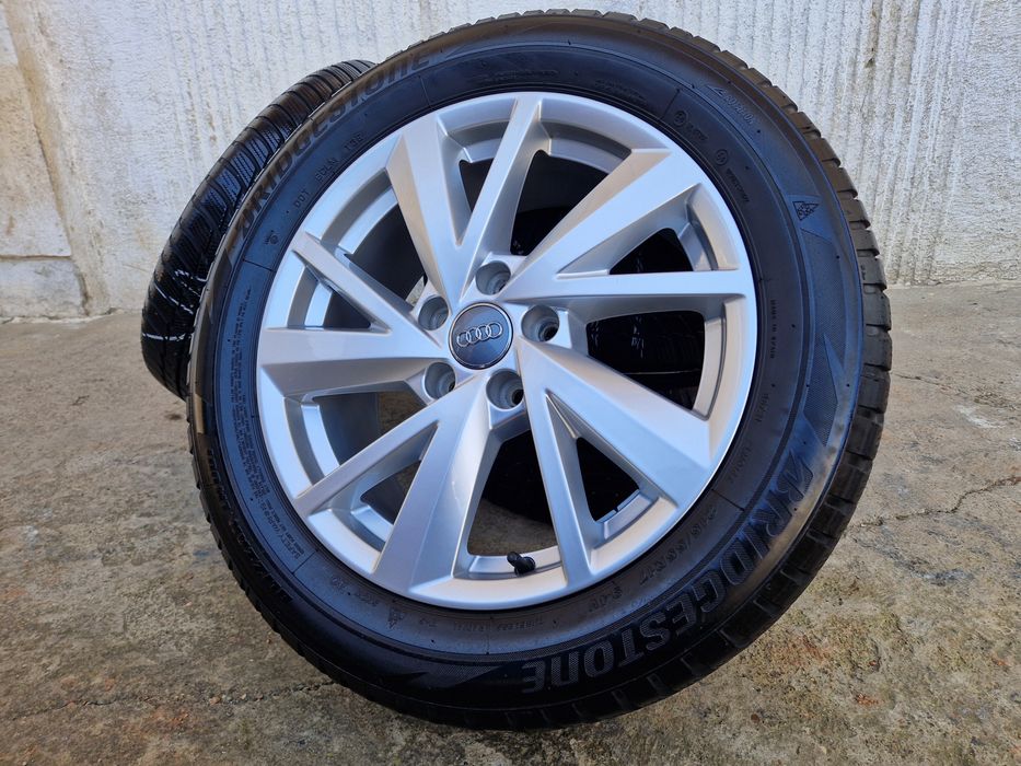 7 ) Jante originale Audi r17 5x112 vw skoda seat 215 55 17