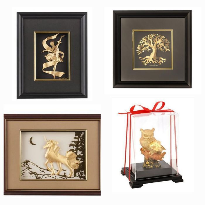 Златна картина Фортуна, Темида 24 карата злато