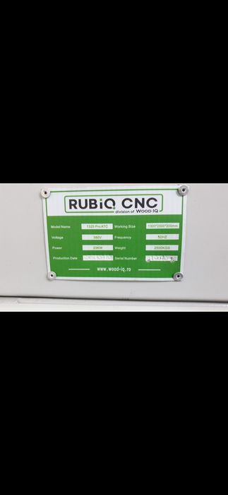 Vand Router CNC 1325 Pro ATC nou