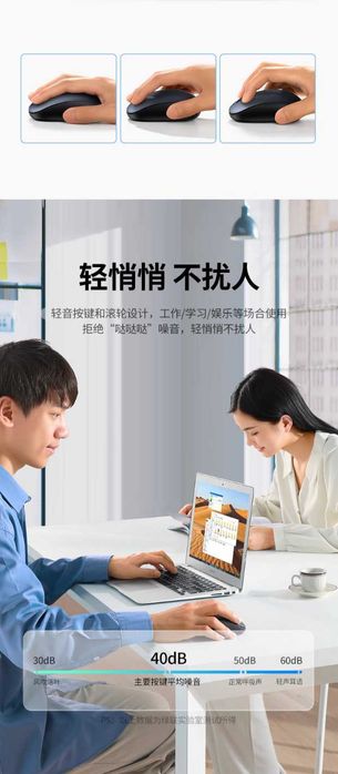 Ugreen MU105 Wireless Mouse 2.4G Беспроводная мышь 2400DPI