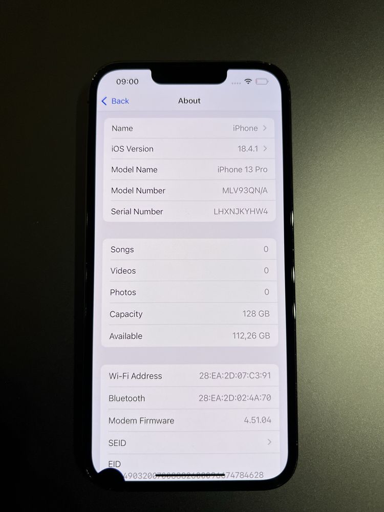 Iphone 13 Pro ( Graphite )