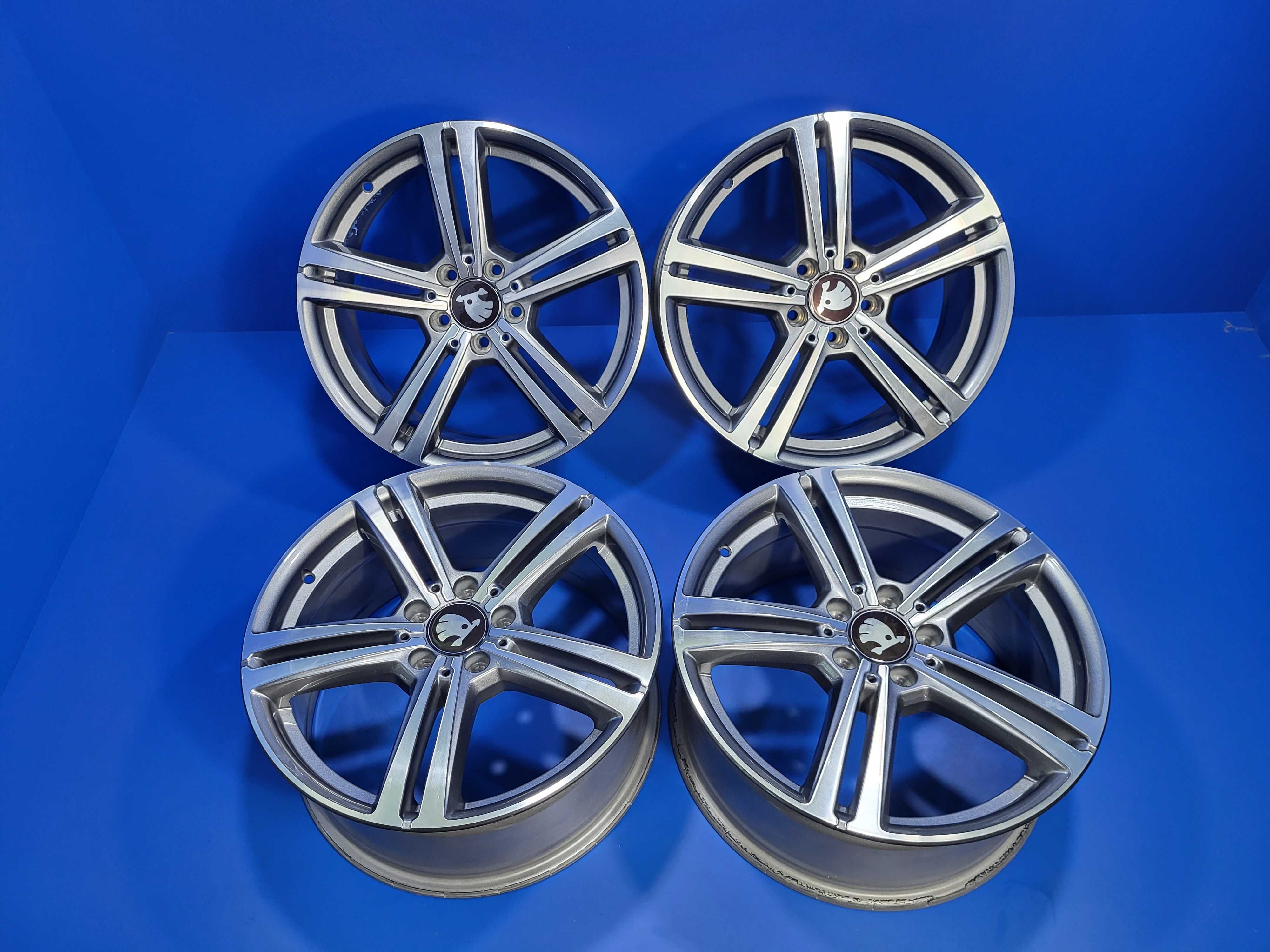 Vand jante 5x112 R18 pt Skoda Kodiaq-Karoq-Octavia-Superb - Bicolore