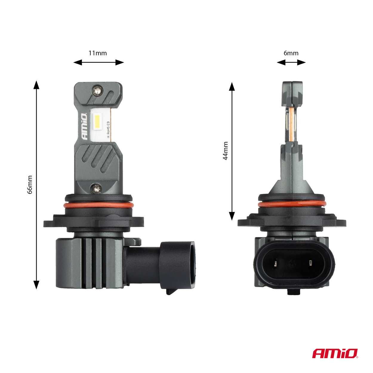 LED крушки HB4 AMIO HYBRID Лед крушка Canbus 60W, 6000K