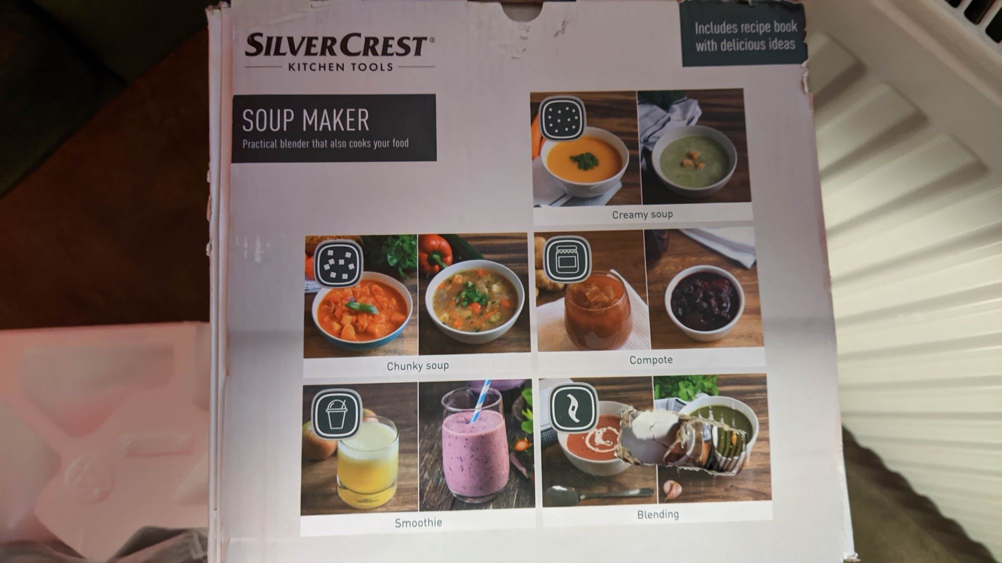 Aparat de făcut supe, soup maker Silvercrest Termomix NOU!