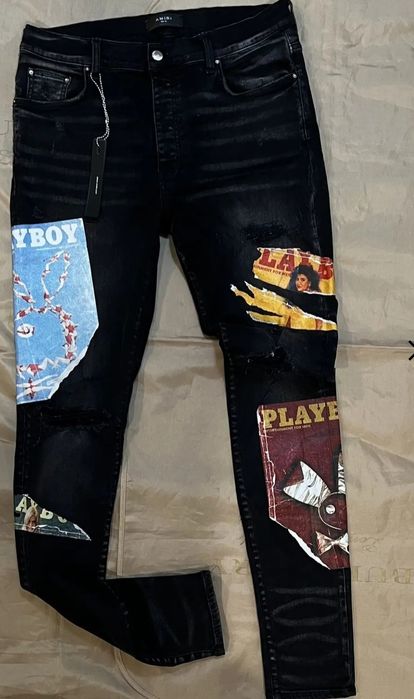 Blugi amiri x playboy kay flock L