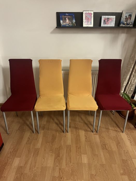 Scaune living bucatarie 4 bucati