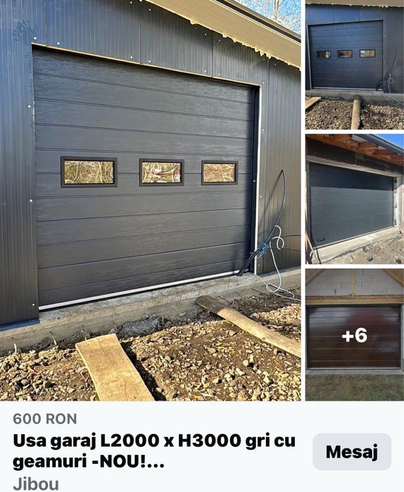 Usi de garaj sectionale