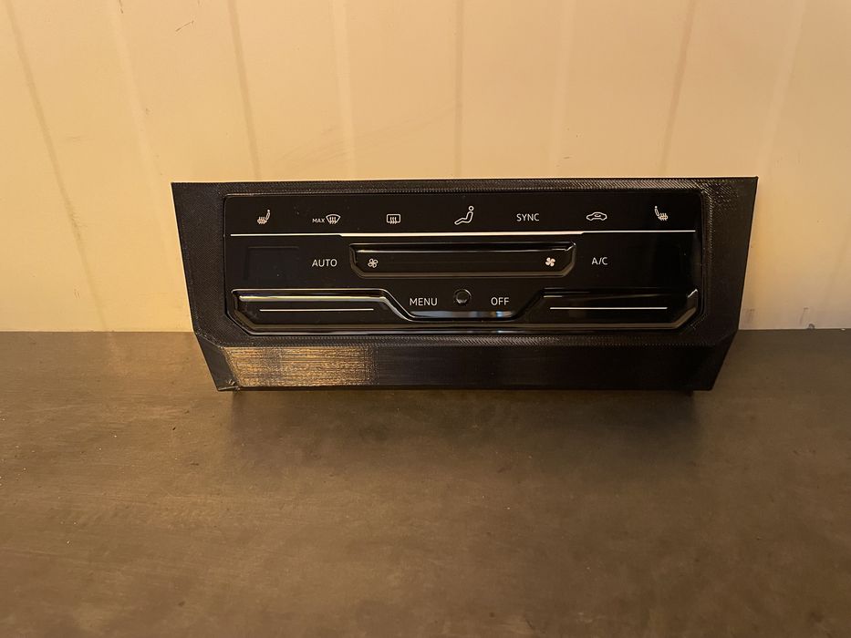 Panou clima Touch cimatronic + rama Skoda Octavia 3