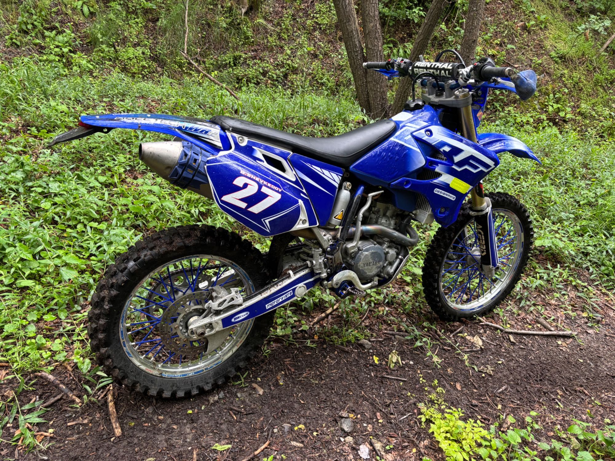Yamaha wr250f стартер