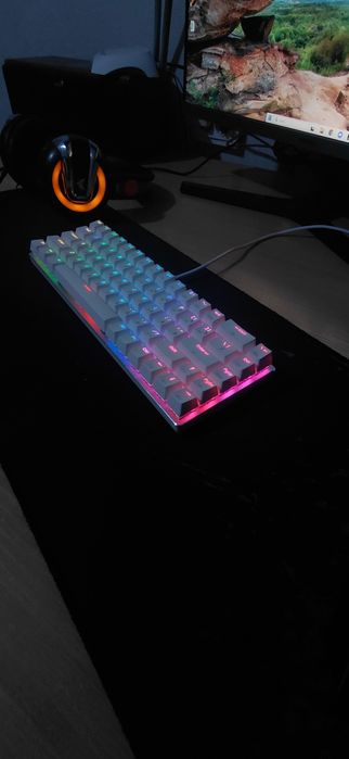 Клавиатура MeToo Zero X79 белый