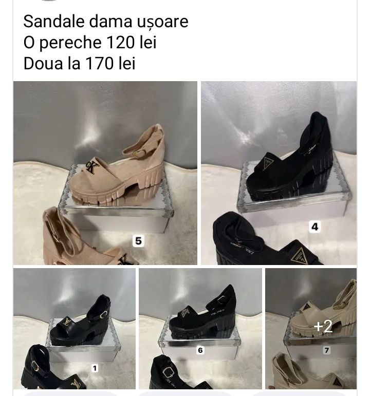 Haine și încălțăminte la oferta