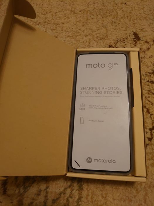 Motorola G 05- чисто нов